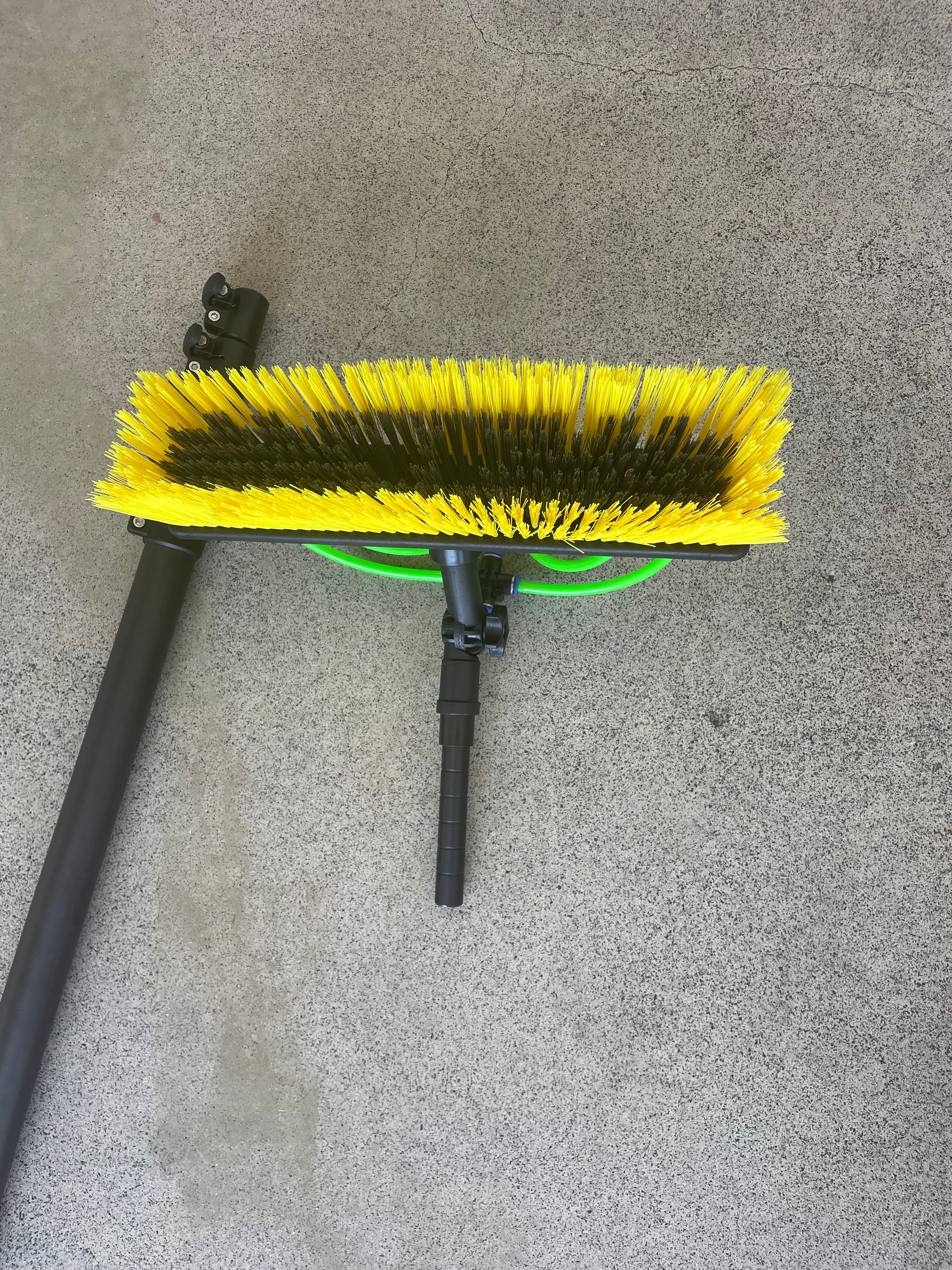 22ft Hybrid Water Fed Pole Kit – Window & Solar Panel Cleaning - Spot Free Rinse