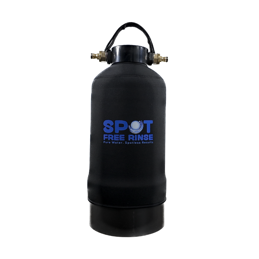 Spot Free Rinse Large 10 L DI Tank – Pre-filled with Vehicle Washing Resin - Deionized Water