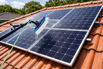 How Dirty Solar Panels Affect Energy Production and the Best Way to Clean Them