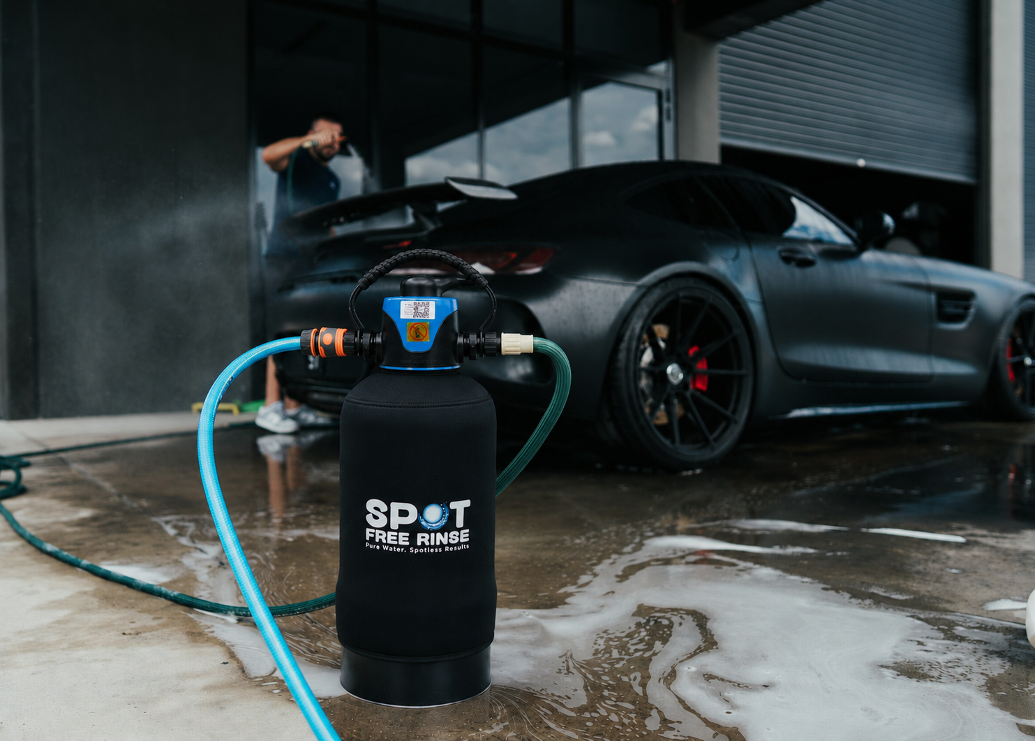 Spot Free Rinse Purification Tank
