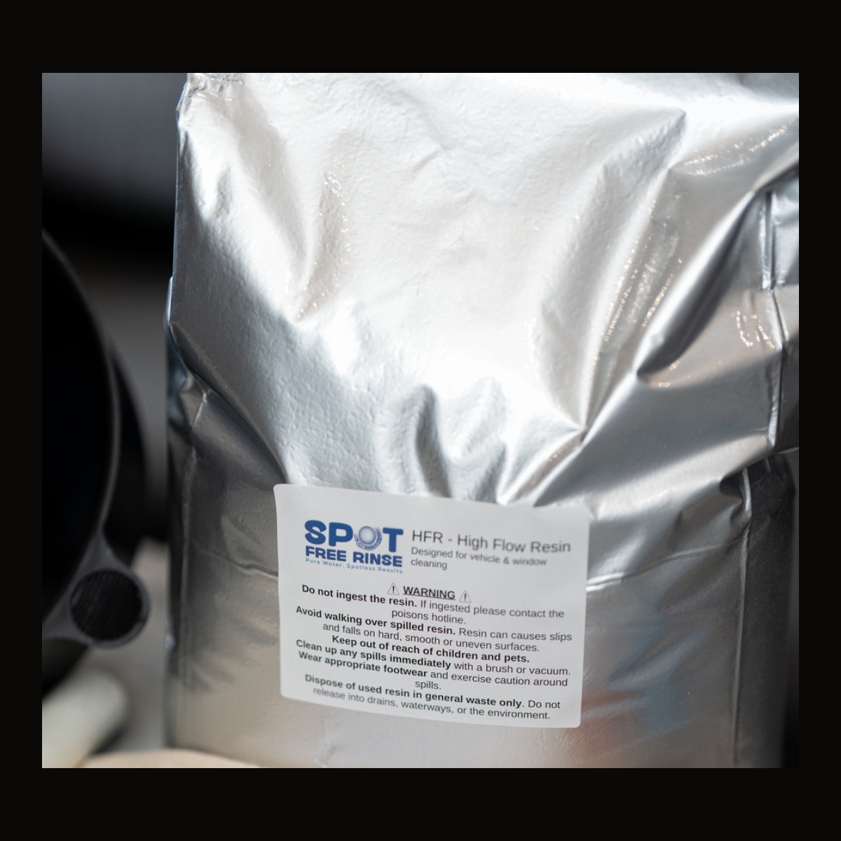 Spot Free Rinse HFR resin refill bag, resin only